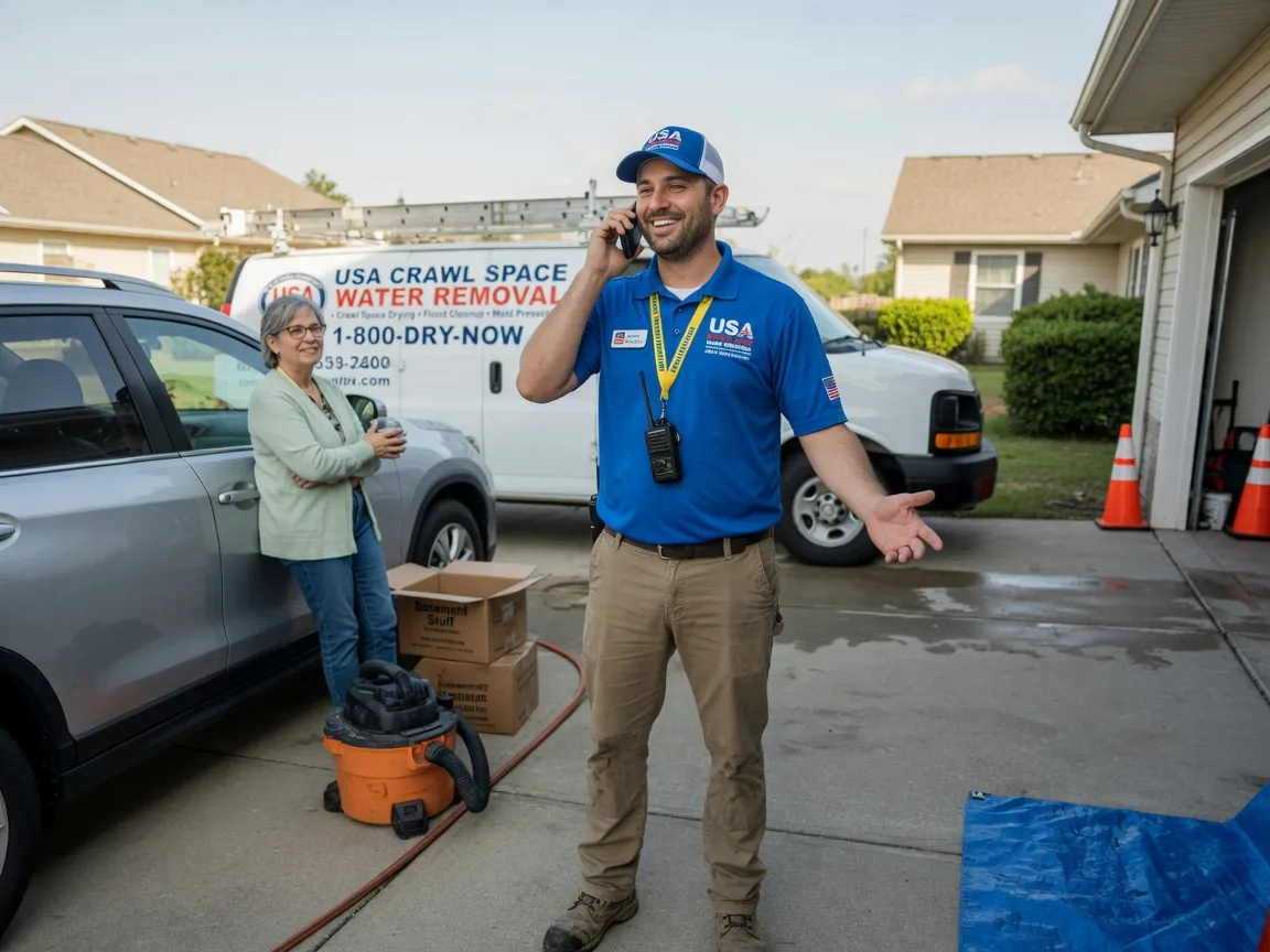 Crawl Space Water Removal Nickerson, KS FAQs